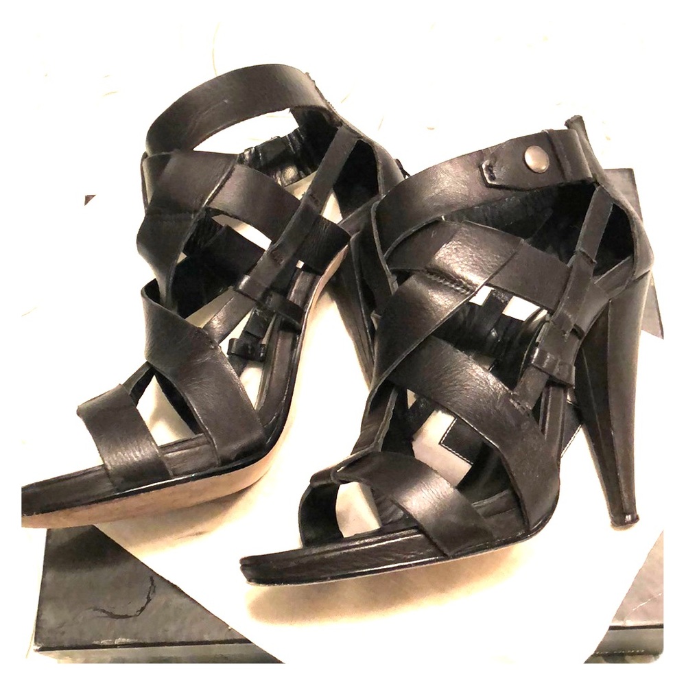 Dolce Vita Collette Leather strapped pumps